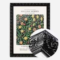 William Morris Leaves Pattern centenary exhibition poster