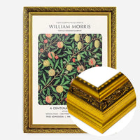 William Morris Leaves Pattern centenary exhibition poster