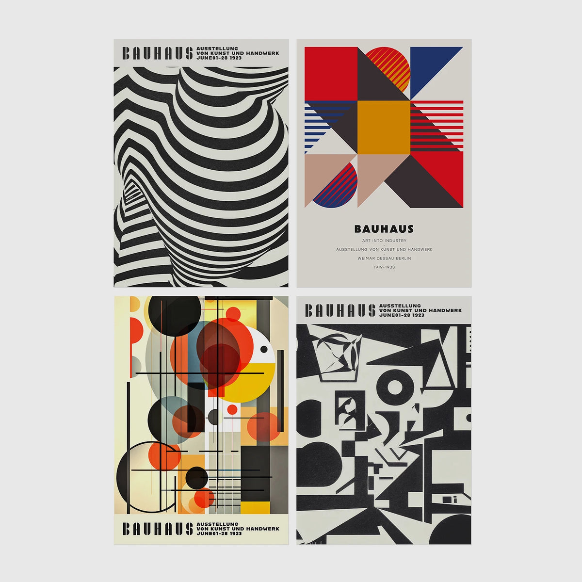 Set of 4 framed prints, vintage oversized playing cards: a Queen of Spades; a King of Hearts; a King of Spades; and a second King of Spades — unframed