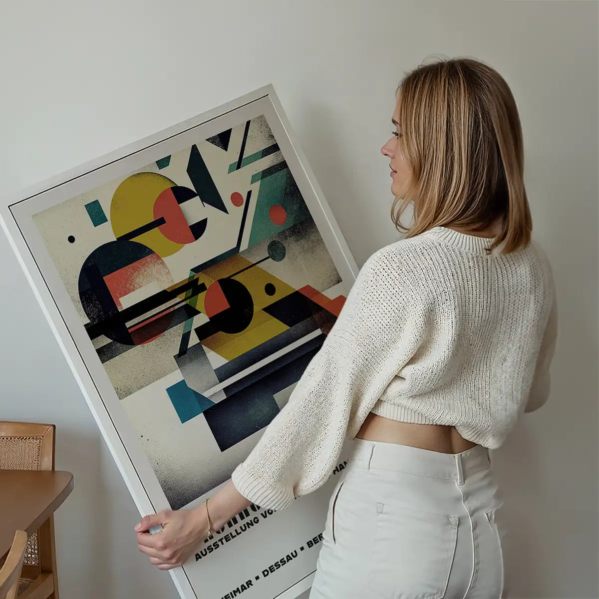 Bauhaus Geometric Shapes Print