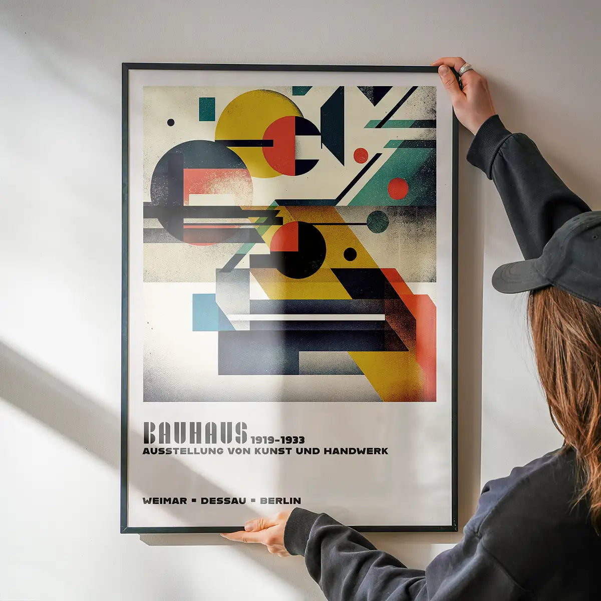 Bauhaus Geometric Shapes Print