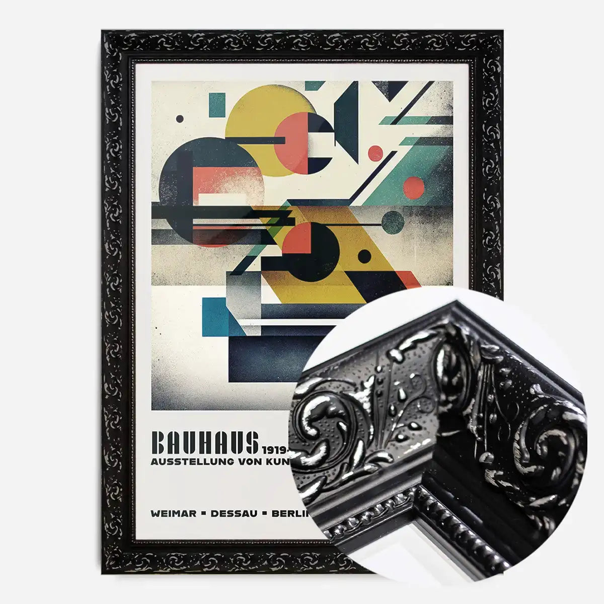 Bauhaus Geometric Shapes Print