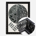 Black Ornate Frame