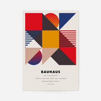 Bauhaus Geometric Art Into Industry Print