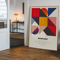 Bauhaus Geometric Art Into Industry Print