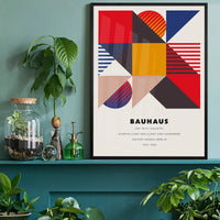 Bauhaus Geometric Art Into Industry Print