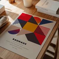 Bauhaus Geometric Art Into Industry Print