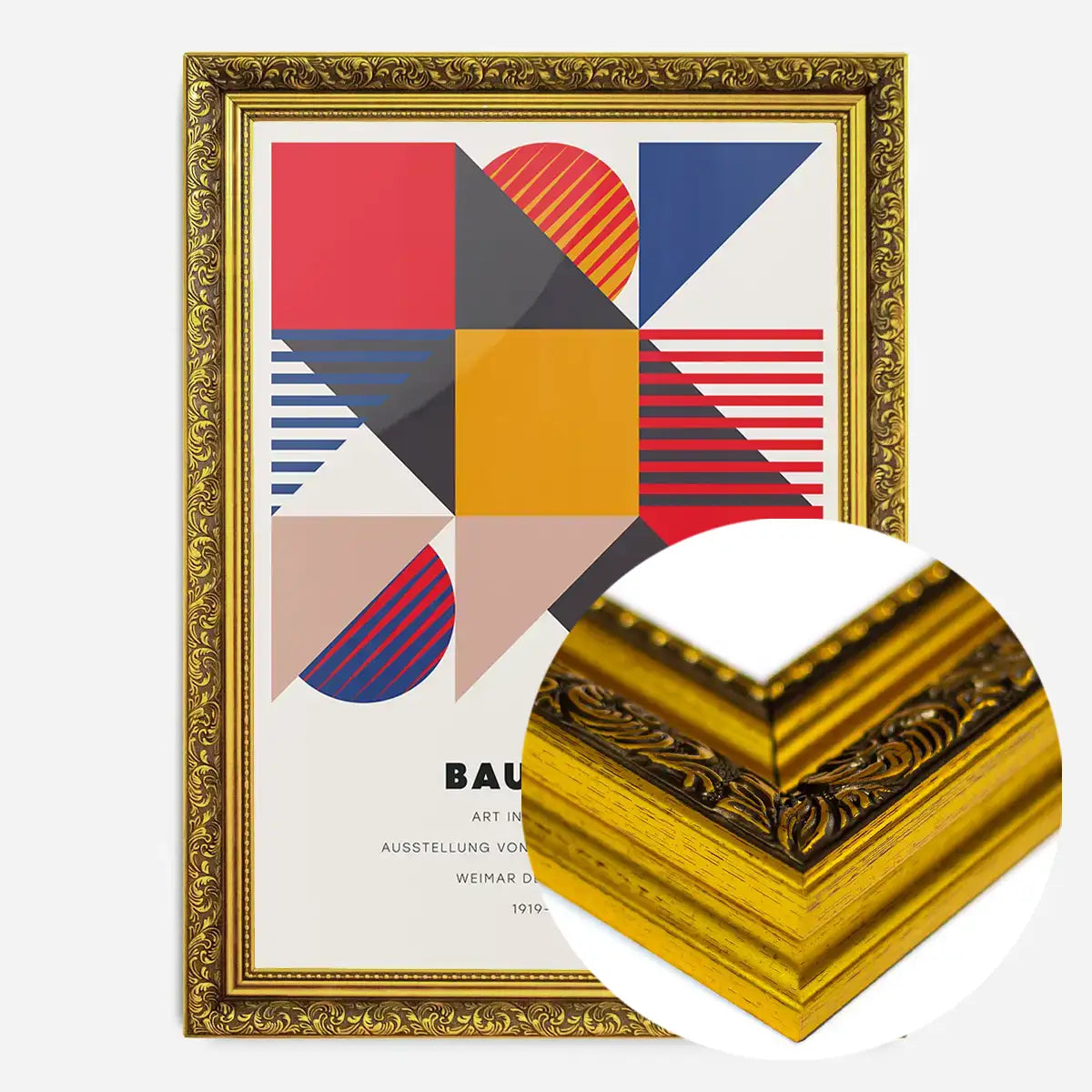 Bauhaus Geometric Art Into Industry Print