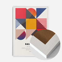 Bauhaus Geometric Art Into Industry Print