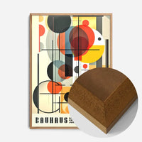 Bauhaus Industrial Geometric Shapes Print