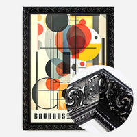 Bauhaus Industrial Geometric Shapes Print