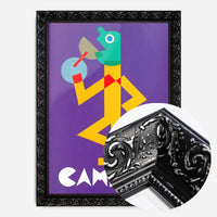 Vintage Purple Campari Drinks Poster