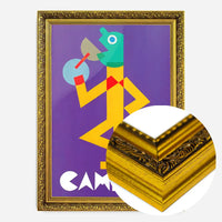 Vintage Purple Campari Drinks Poster