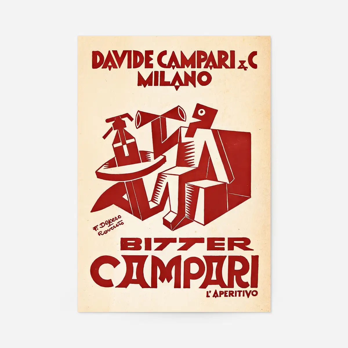 4 Prints & Frames - Campari Posters