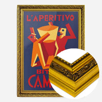 Vintage Bitter Campari L'Aperitivo Purple Print