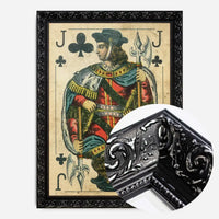 Vintage Playing Card Print - Jack of Clubs