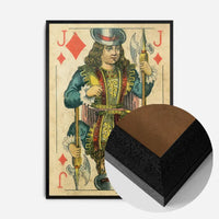 Vintage Playing Card Print - Jack of Diamonds