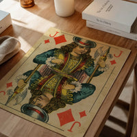 Vintage Playing Card Print - Jack of Diamonds