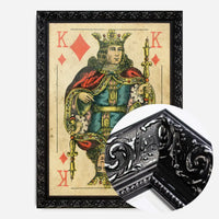 Vintage Playing Card Print - King of Diamonds