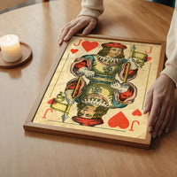 Vintage Playing Card Print - Jack of Hearts