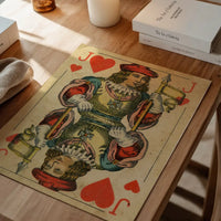 Vintage Playing Card Print - Jack of Hearts