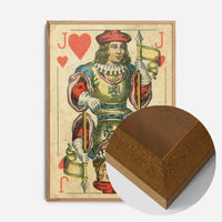 Vintage Playing Card Print - Jack of Hearts