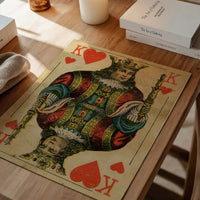 Vintage Playing Card Print - King of Hearts