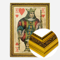 Vintage Playing Card Print - King of Hearts