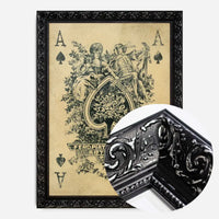 Vintage Playing Card Print - Ace of Spades