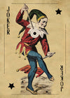 Vintage Playing Card Print - Joker