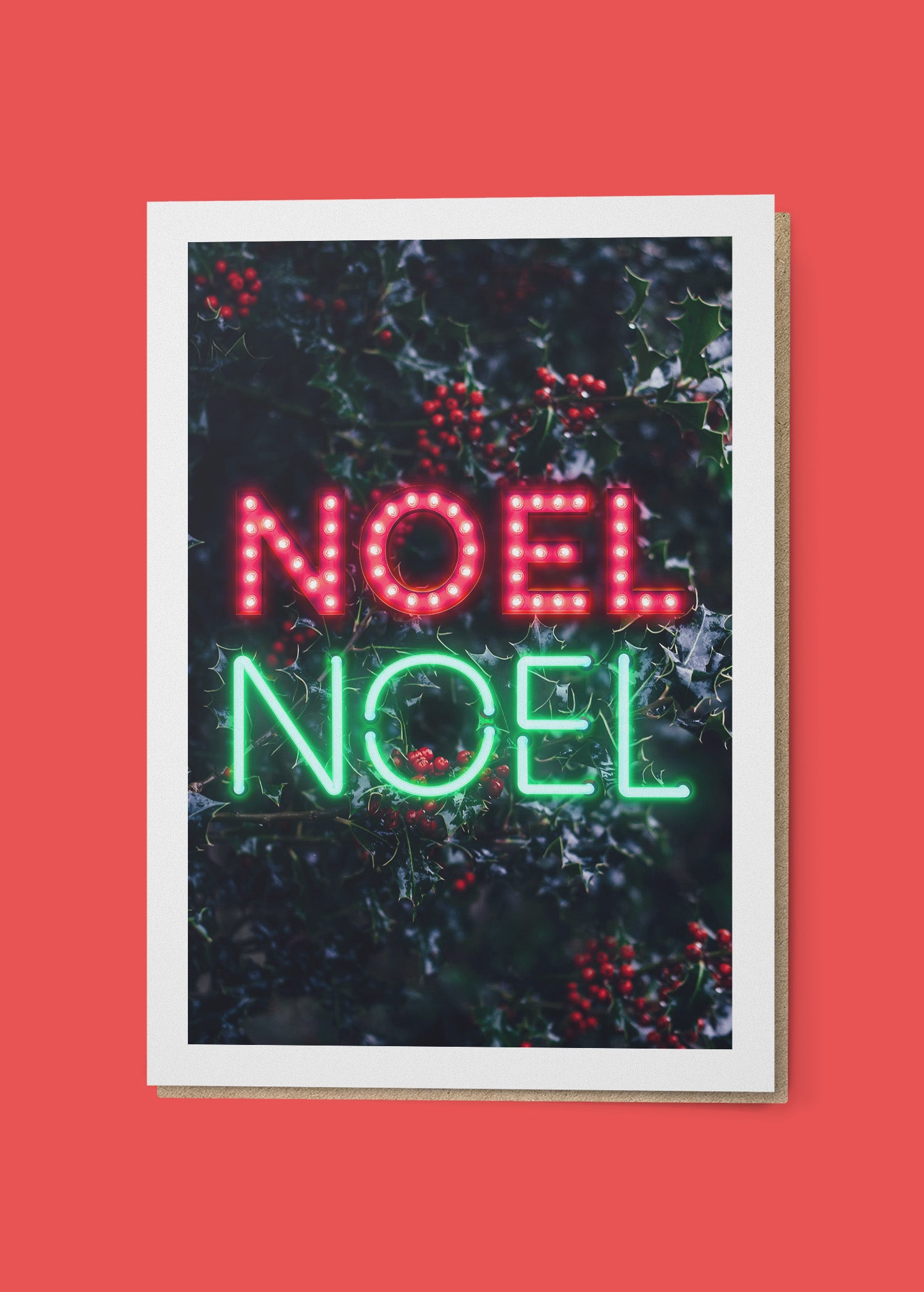 NOEL NOEL A6 Christmas Greetings Card og