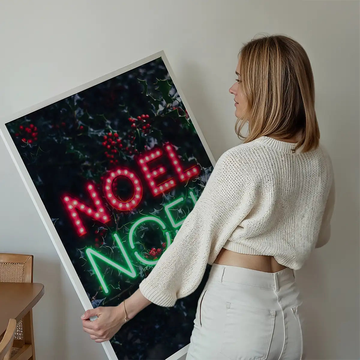 Noel Noel Fairground Lights Print