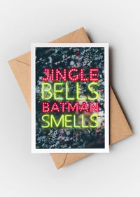 Jingle Bells A6 Christmas Greetings Card