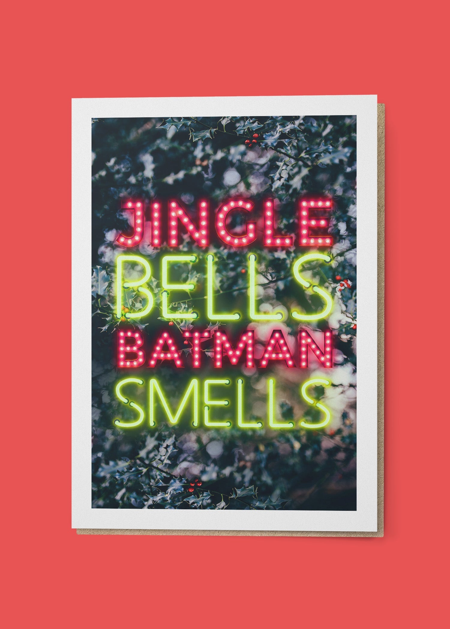 Jingle Bells A6 Christmas Greetings Card