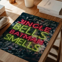 Jingle Bells Neon Christmas Print