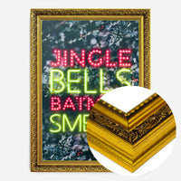 Jingle Bells Neon Christmas Print
