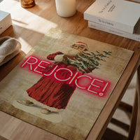 Vintage Rejoice Neon Print