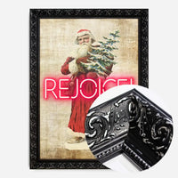 Vintage Rejoice Neon Print