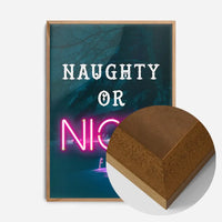 Naughty Or Nice Neon Print