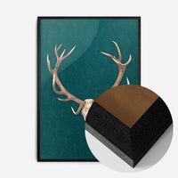 Rudolph Skull Print