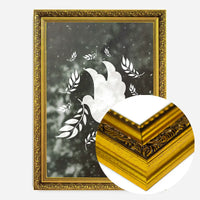 White Peace Dove Christmas Print