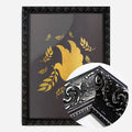 Black Ornate Frame