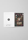 Hope Sign A6 Christmas Greetings Card