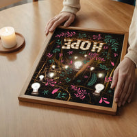 Hope Sign Christmas Print