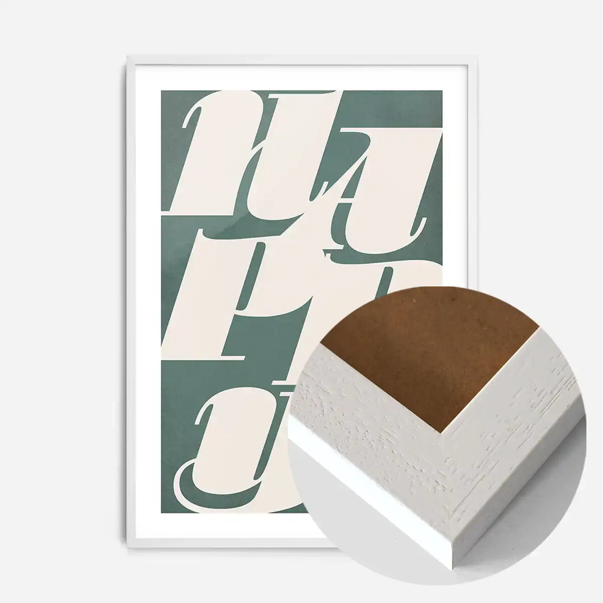 Happy Typography Christmas Print