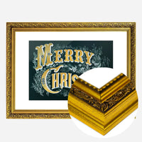 Gold Lettering Christmas Print