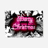 Pink Neon Christmas Print
