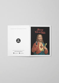 Jesus Merry Christmas A6 Christmas Greetings Card