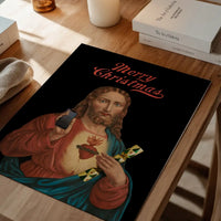 Jesus with Christmas Cracker Print