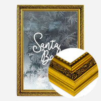 Santa Baby Script Frost Christmas Print
